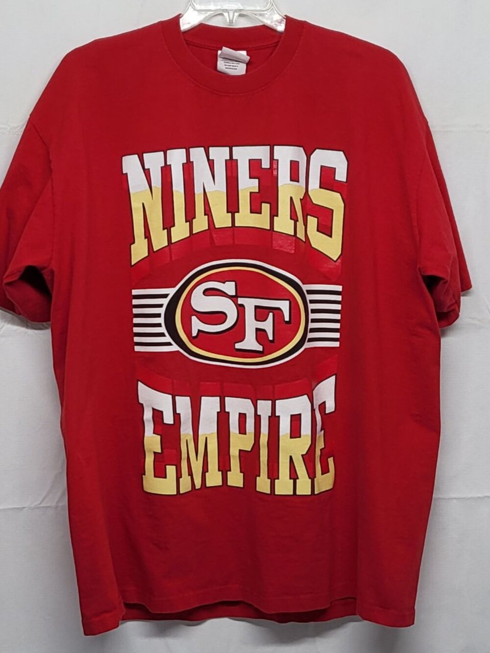 Pro Team San Francisco 49ers T Shirt Mens 3XL Niner Empire Super Heavyweight Red